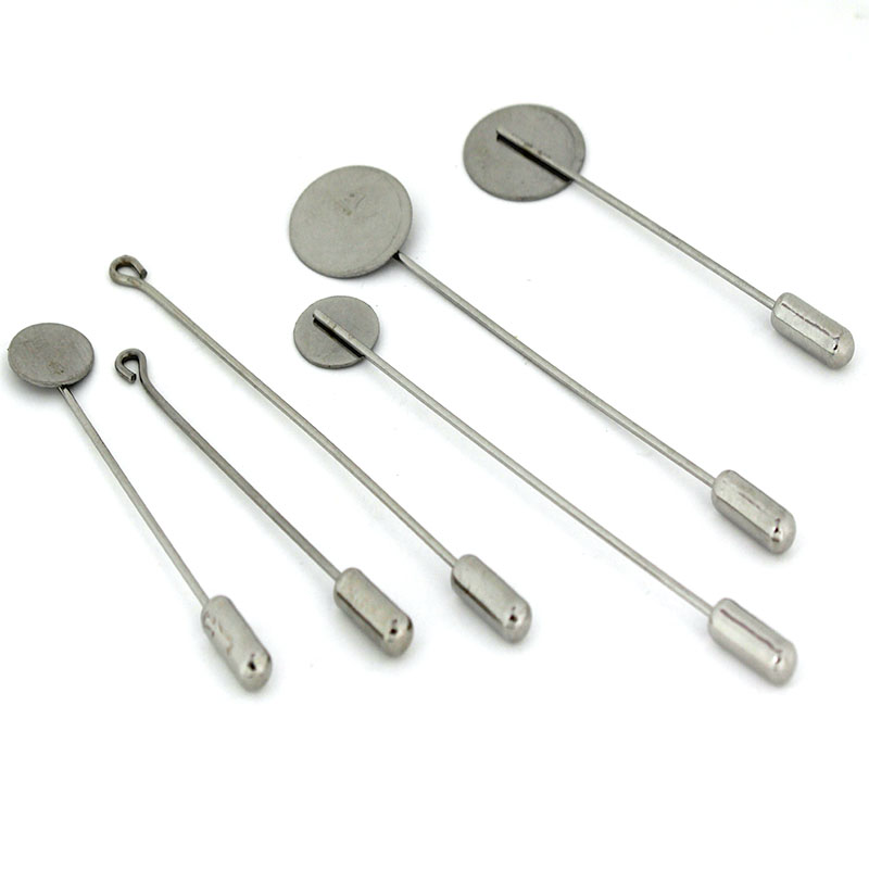 Men Accessories Wholesale - 10 adet/grup 10 15mm Paslanmaz Çelik