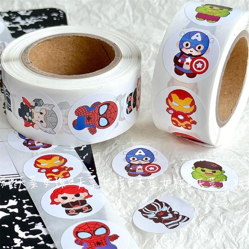 Men Accessories To Look Good - 500 Çıkartma Marvel Örümcek Adam Demir