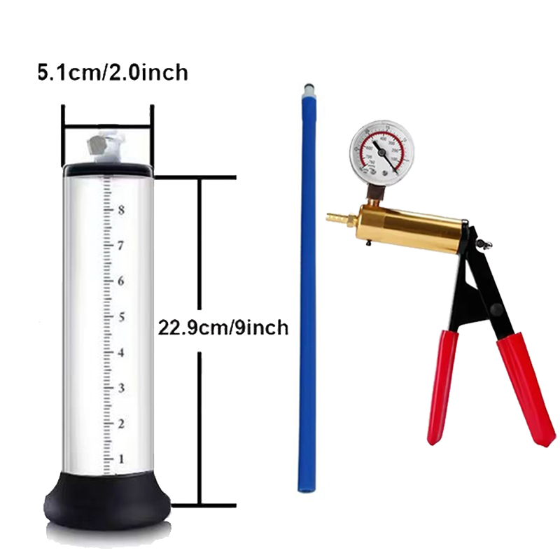 Men Accessories Combo Set - Penis Vakum Pompası Büyütme Erkek Mastürbasyon