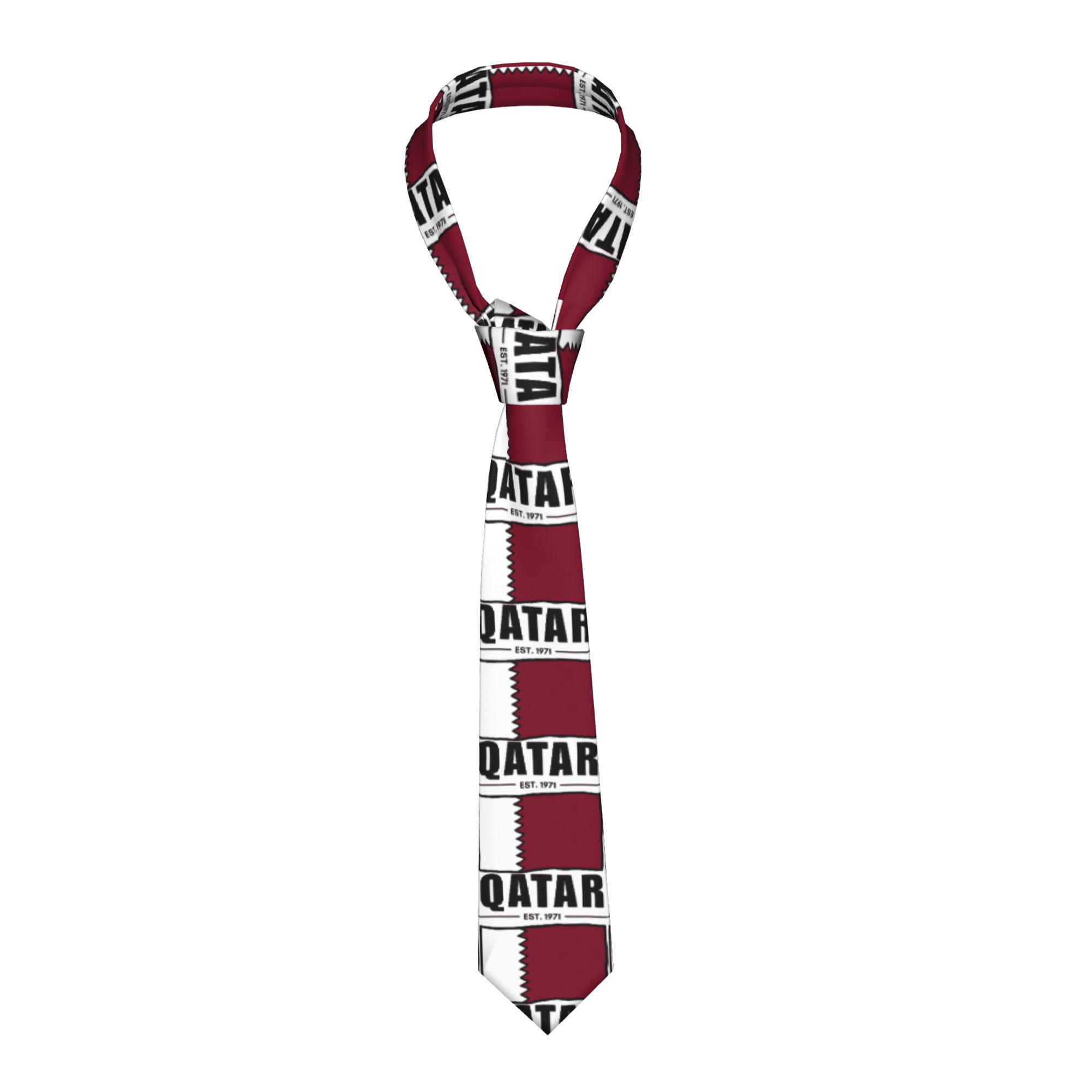 Men Accessories Qatar - Katar Est.1971 El Çizilmiş Ulusal Bayrak