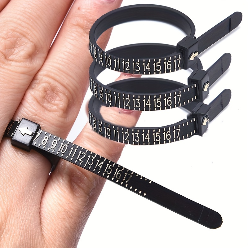Men Accessories Hk - 1 adet Yüzük Ölçer, Resmi İngiltere/ABD/AB/HK/JP
