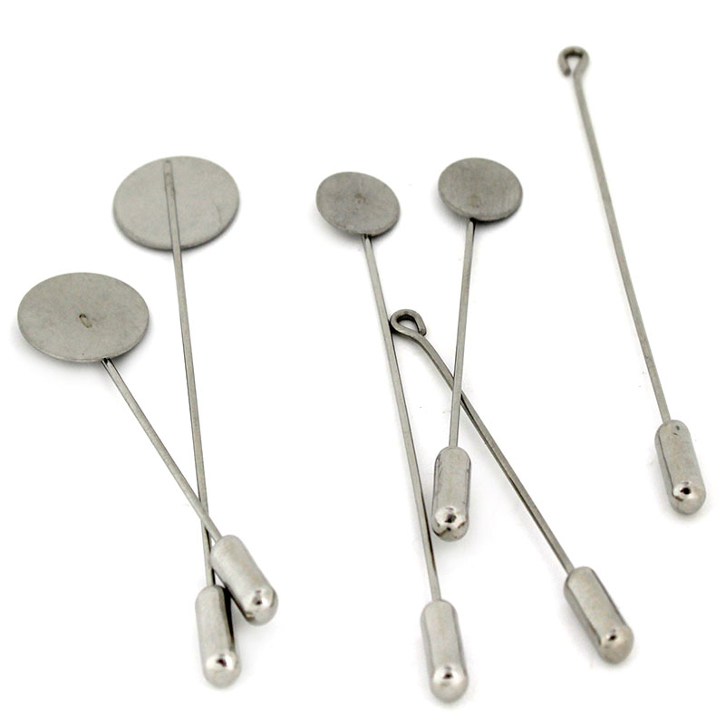 10 adet/grup 10 15mm Paslanmaz - Men Accessories Wholesale incelemesi ve fiyatı