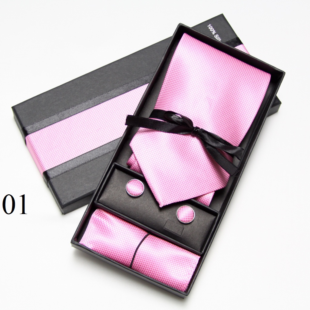 Düz Kravat Seti Kutusu Kol Düğ - Men Accessories Combo Set incelemesi ve fiyatı