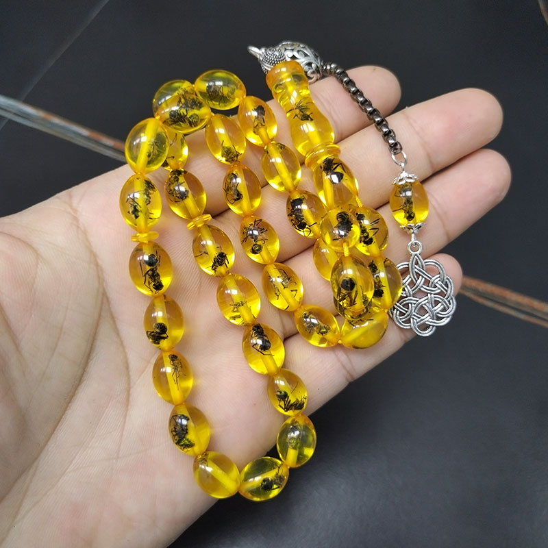Tesbih erkekler Sarı reçine Ge - Men Accessories Hk incelemesi ve fiyatı